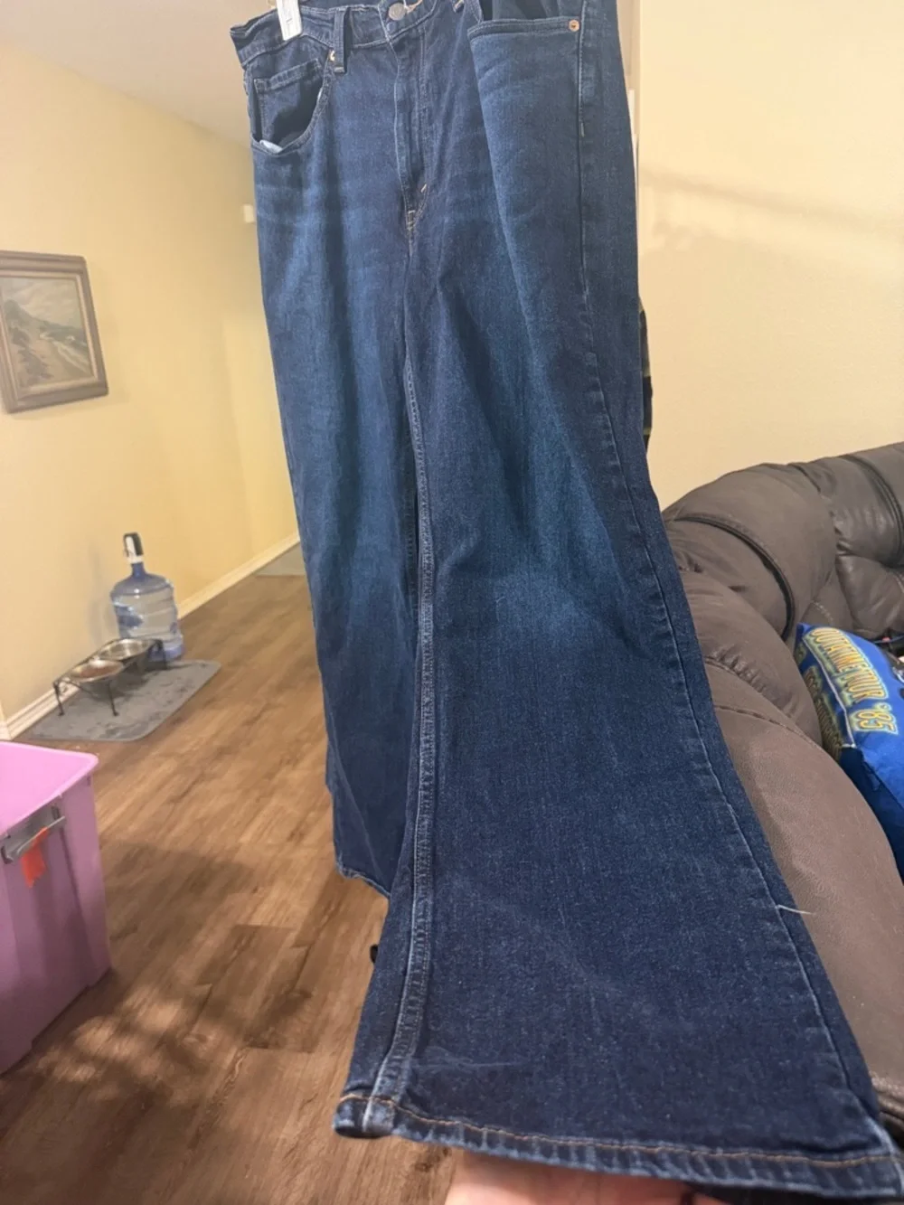 Levi's Men's Dark Blue Bootcut Jeans